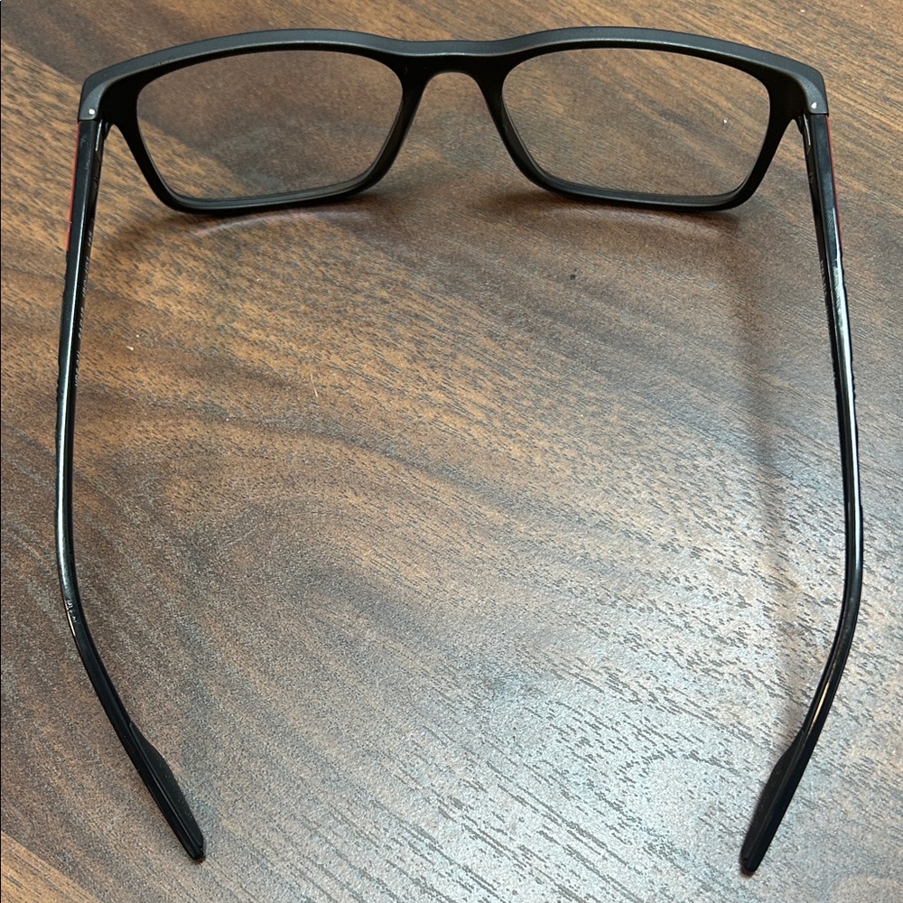 Prada Black and Red Eyeglasses - Picture 3 of 5